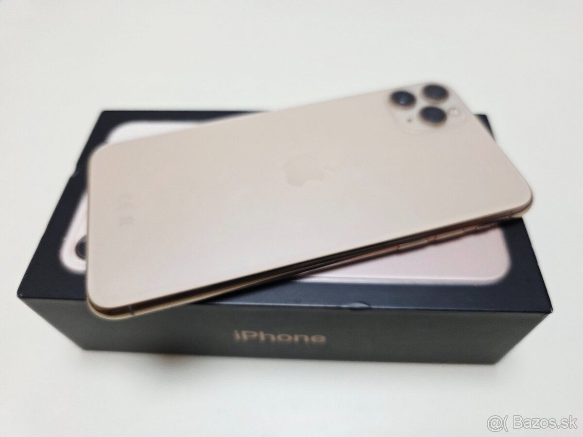 APPLE IPHONE 11 PRO MAX GOLD 64GB,ZDRAVIE BATERKY 100% - 7