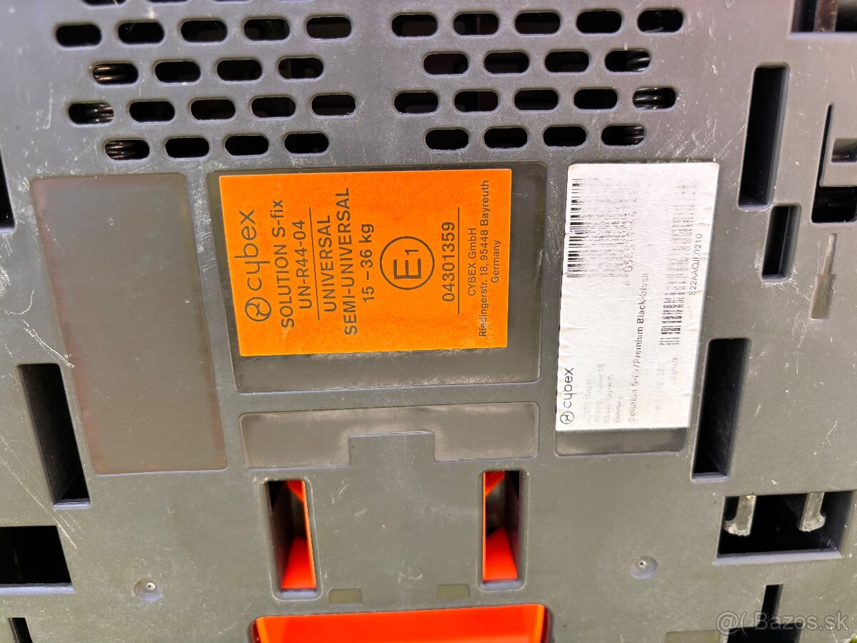 CYBEX SOLUTION S-fix 15-36 kg - 7