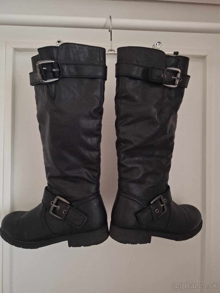 Dámske nové čižmy nad kolená - 7