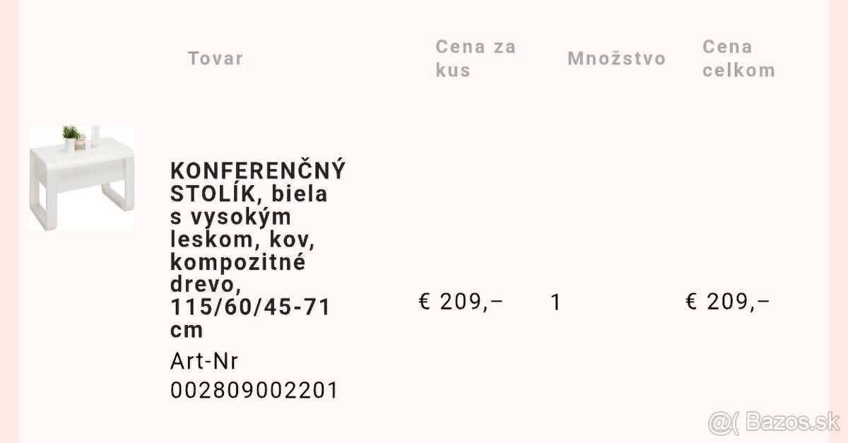 Konferenčný stolík - 7