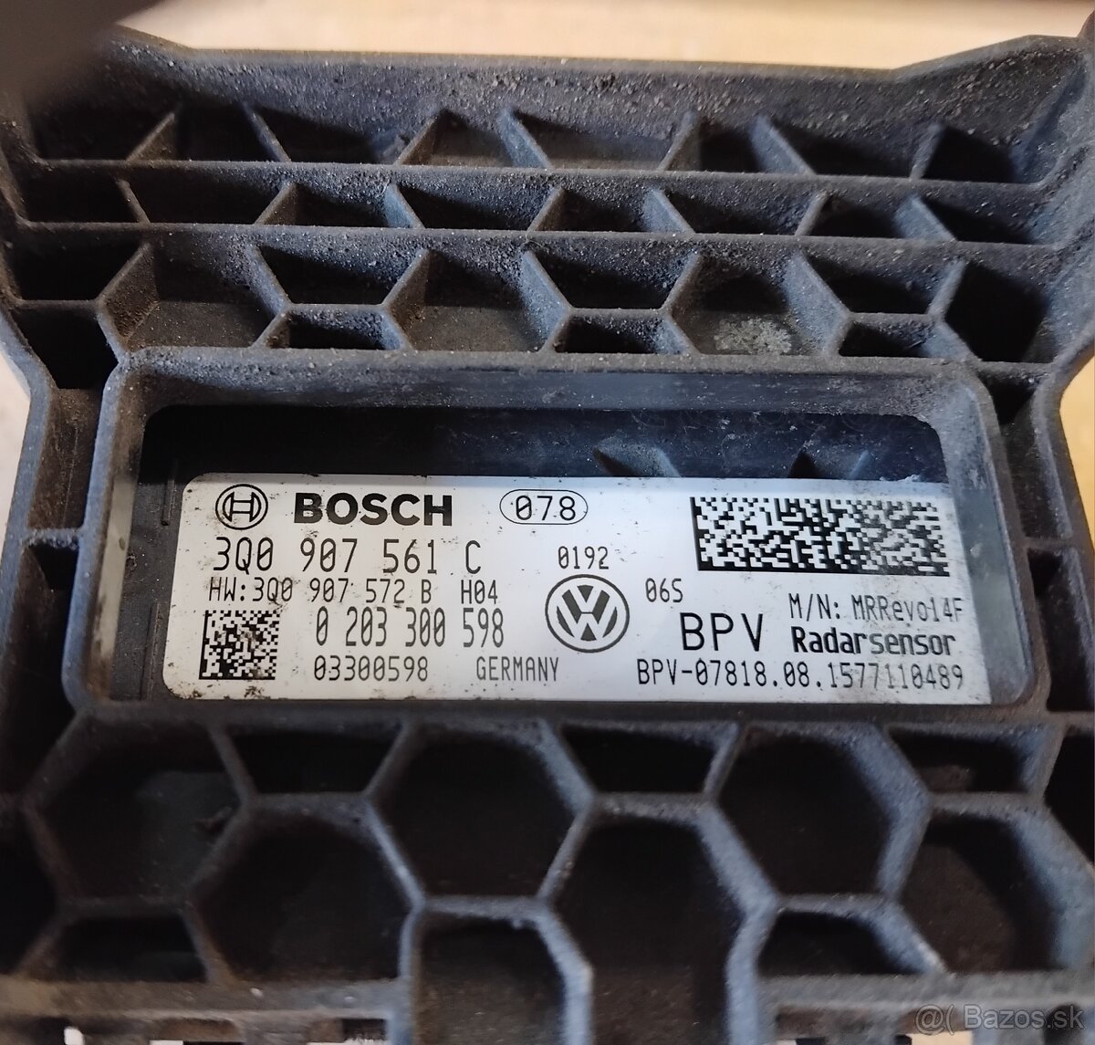 ACC radar + držiak Superb 3, Passat B8 - 7