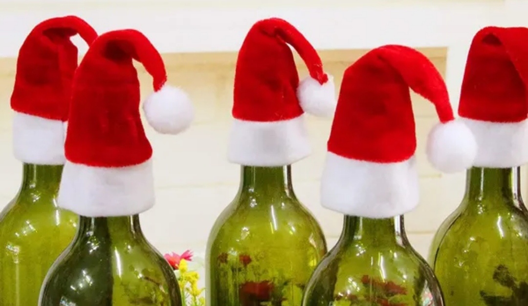 červené elastické návleky na stoličky - 7