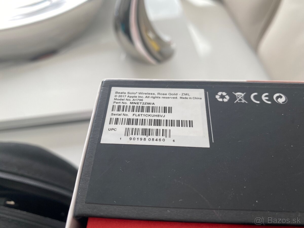 Luxusné Sluchadlá Beats Solo 3 Wireless Rose Gold Top stav - 7
