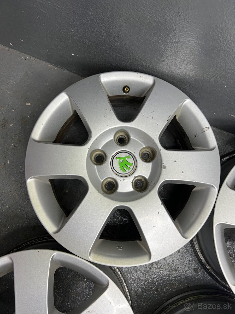 Hlinikove disky škoda 5x112 r15 - 7