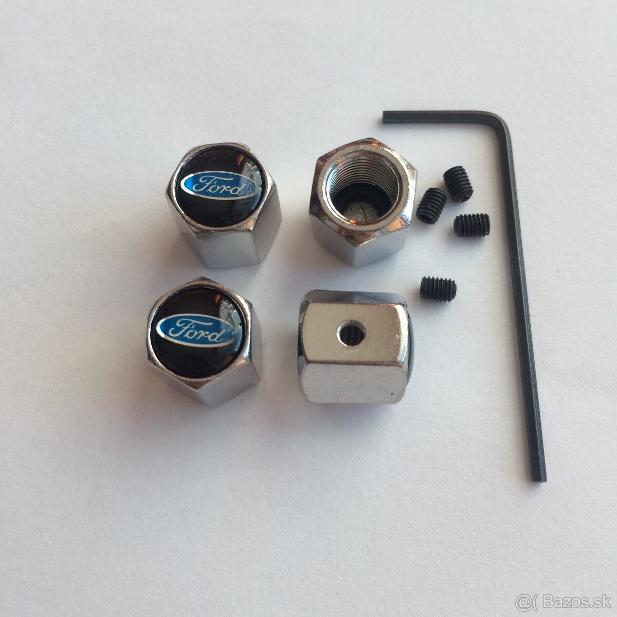 Krytky na ventily / Ciapocky na ventil s poistnym kruzkom - 7