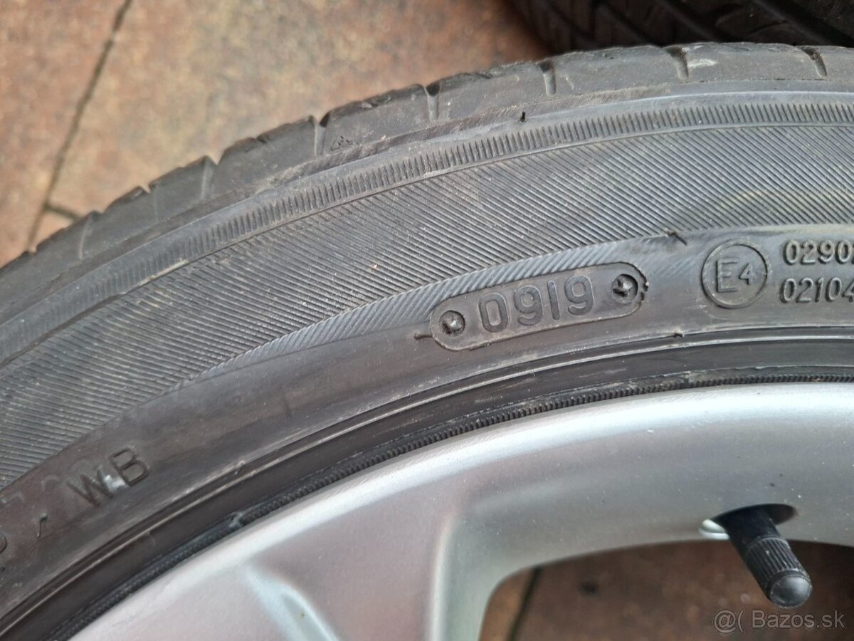 Org. hliníkové disky Mazda R17, 5x114,3 - 7