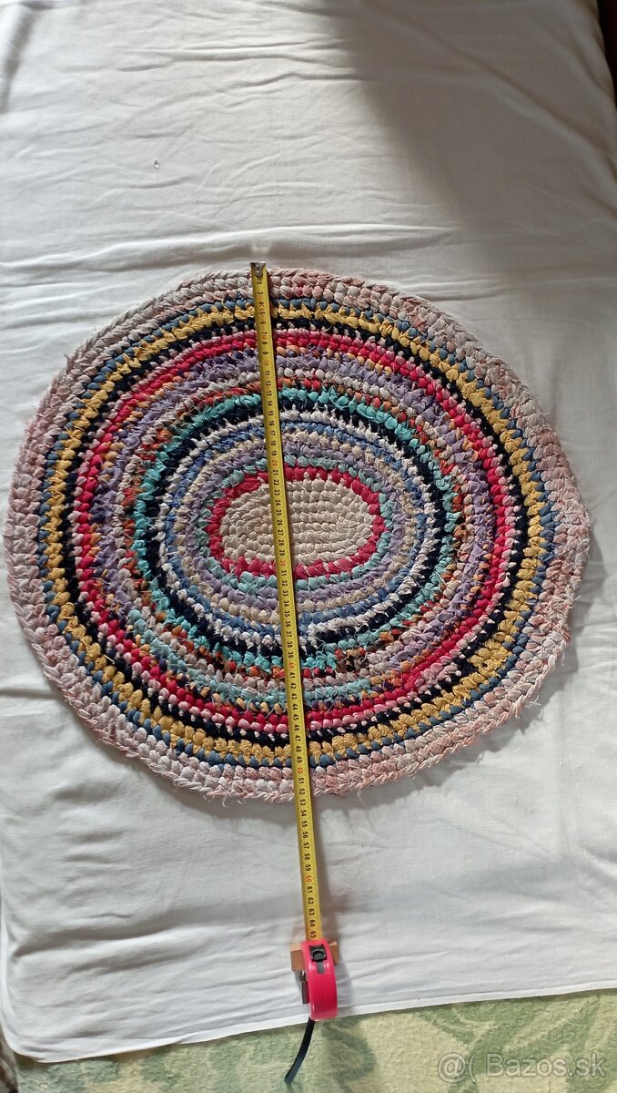 Starý ručne tkaný koberec... - 7