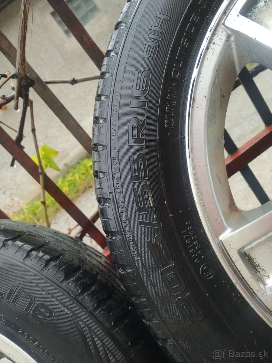 VW Touran ALU disky. 4 kusy. 205/55/R16. - 7