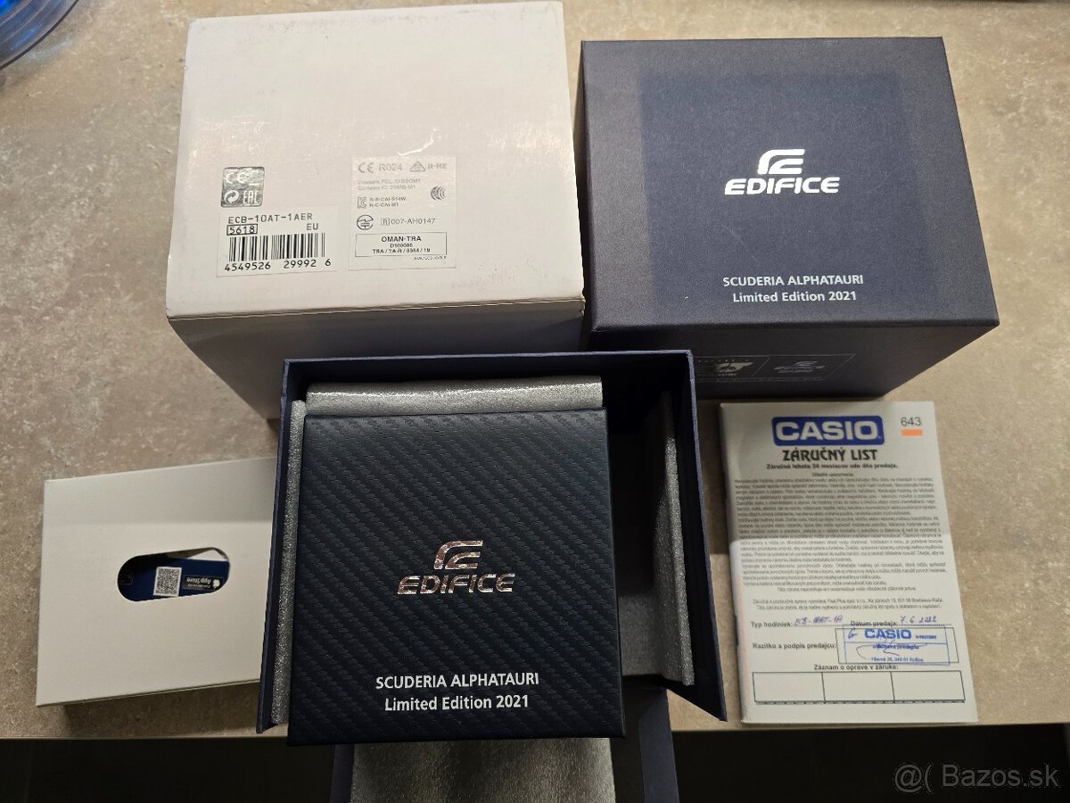 Pánske hodinky CASIO Edifice ECB-10AT-1-ALPHA TAURI - 7