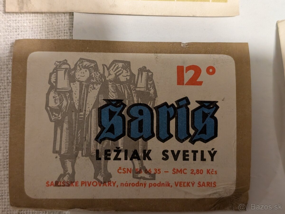 Retro pivné etikety - 7