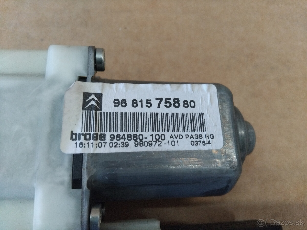 motorček okna dverí Citroen C4 - 7