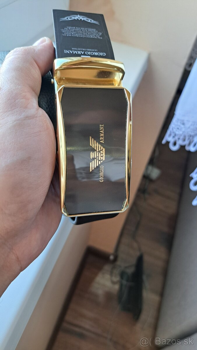 Nový pánsky Armani opasok - 7