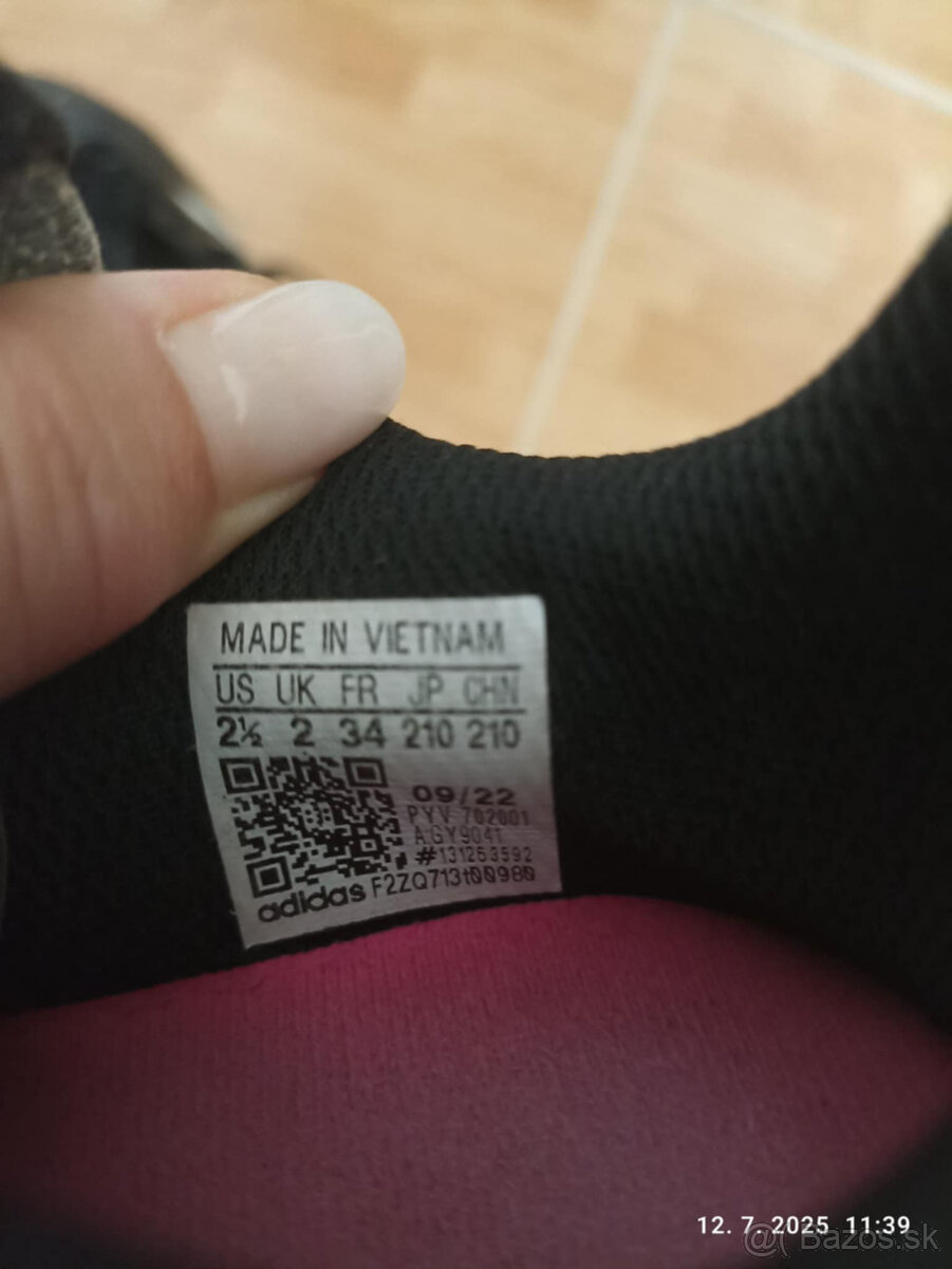 kopačky adidas veľkosť 34 - 7