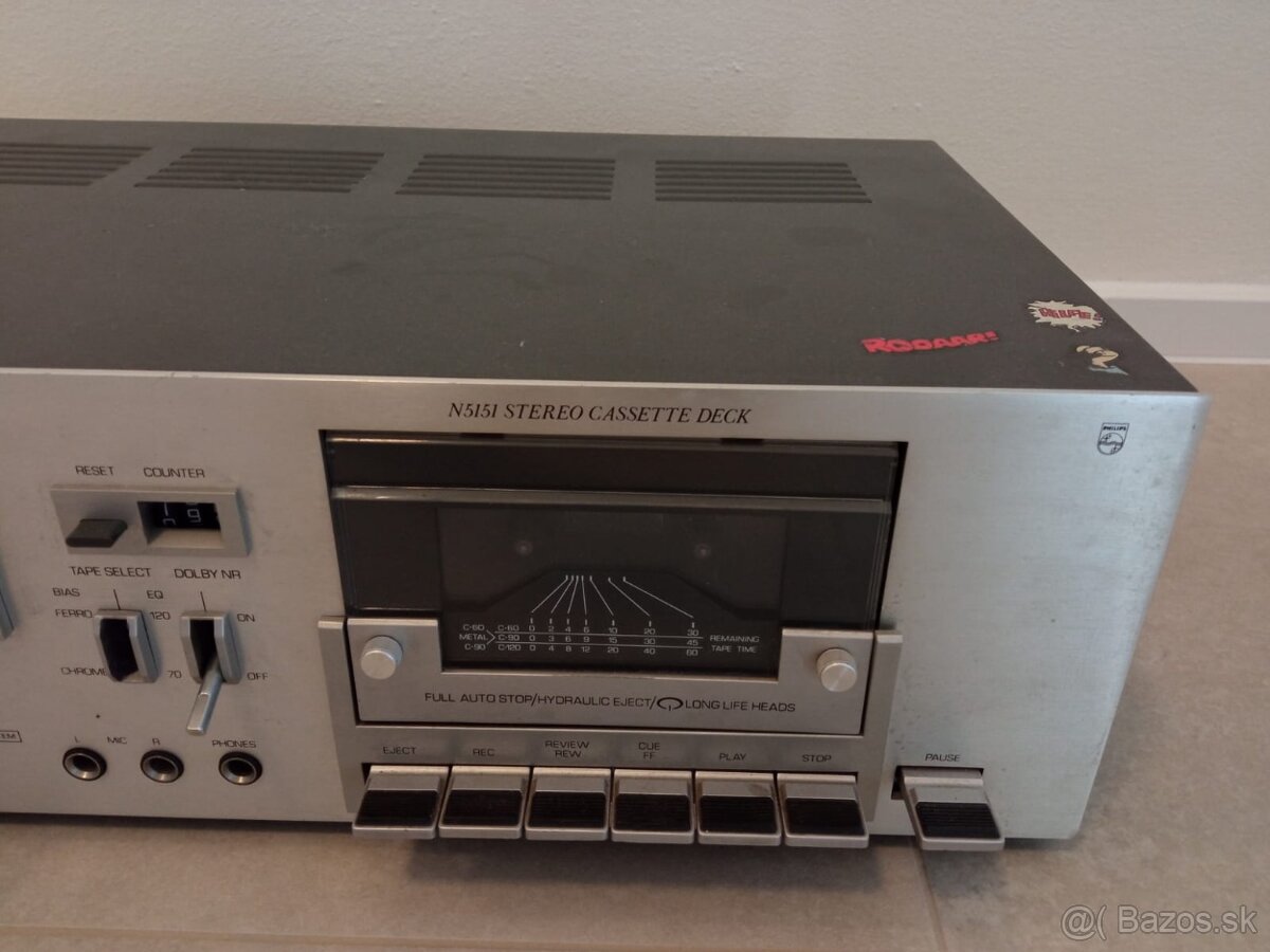 DECK PHILIPS N5151 K OPRAVĚ - VU METRY - 7