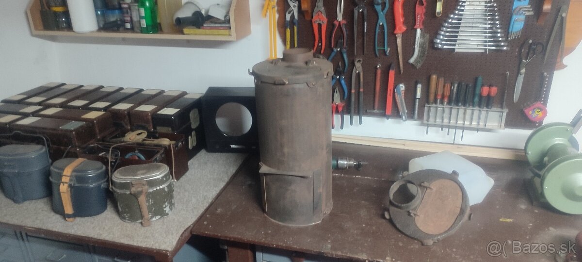 Wehrmacht zákopová piecka Bunkerhofen - 7