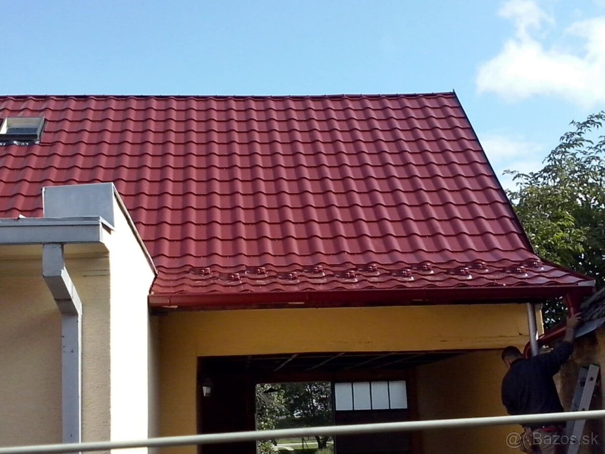 Pokrývačské,klampiarske,tesárske,stolárske práce. Strechy - 7