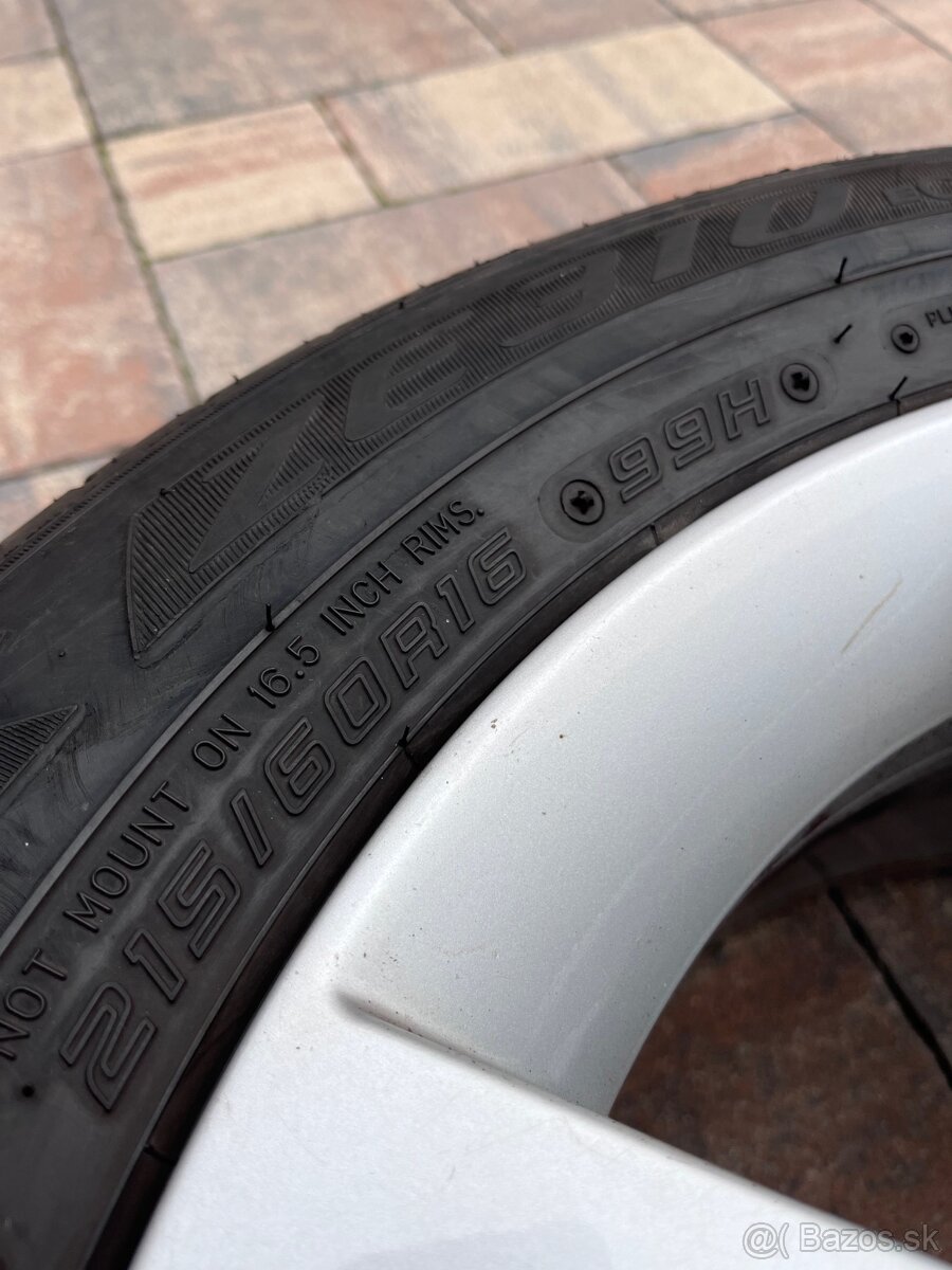 Orig. hliníkové disky Skoda Yeti R16, 5x112 - 7