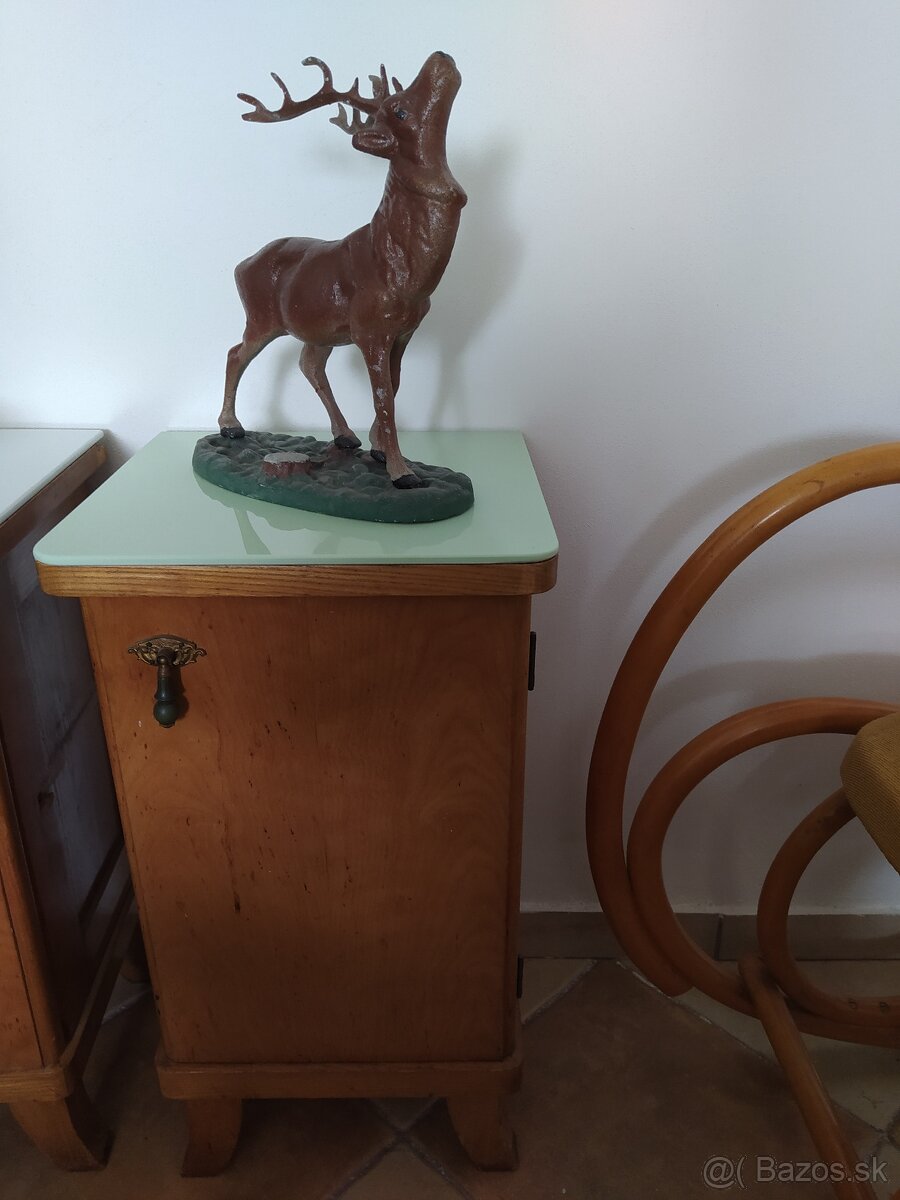 Hojdace kreslo, Tiffany, nočný stolík,jeleň - 7