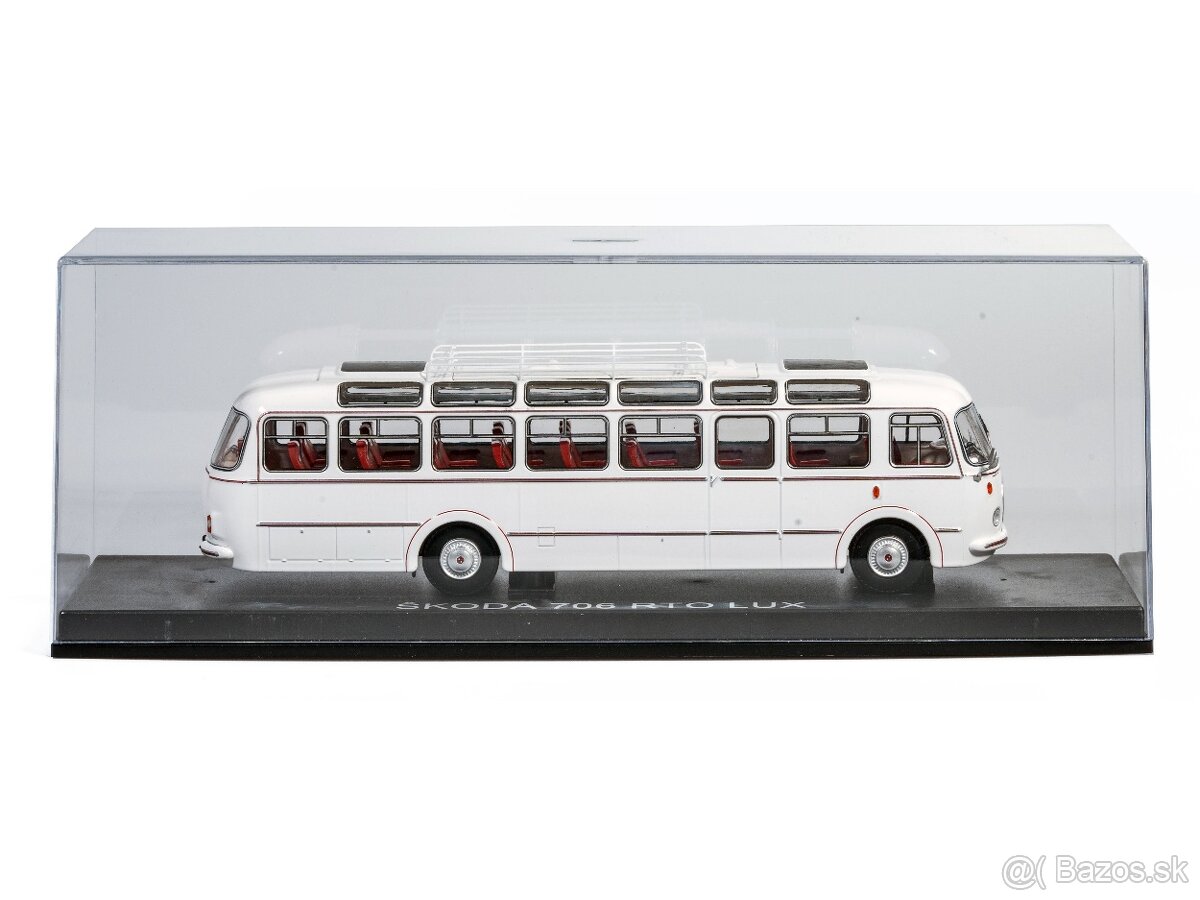 Kovový model autobusu Škoda 706 RTO Lux v mierke 1:43 - 7