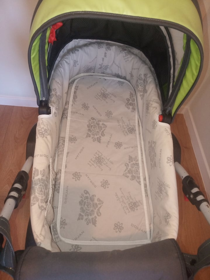 Dorjan 3 - kombinovaný kočík Prestige Butterfly - 7