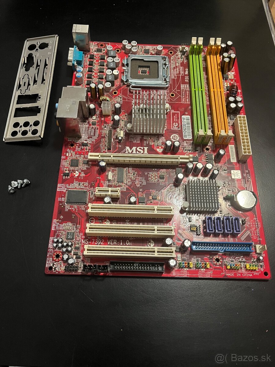 Set: Matičná doska MSI + Procesor intel - 7