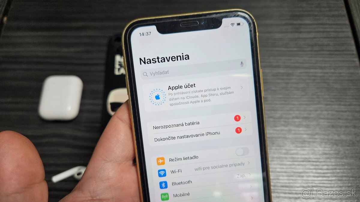 Apple iPhone XR 128GB - nová bat + airpody - 7