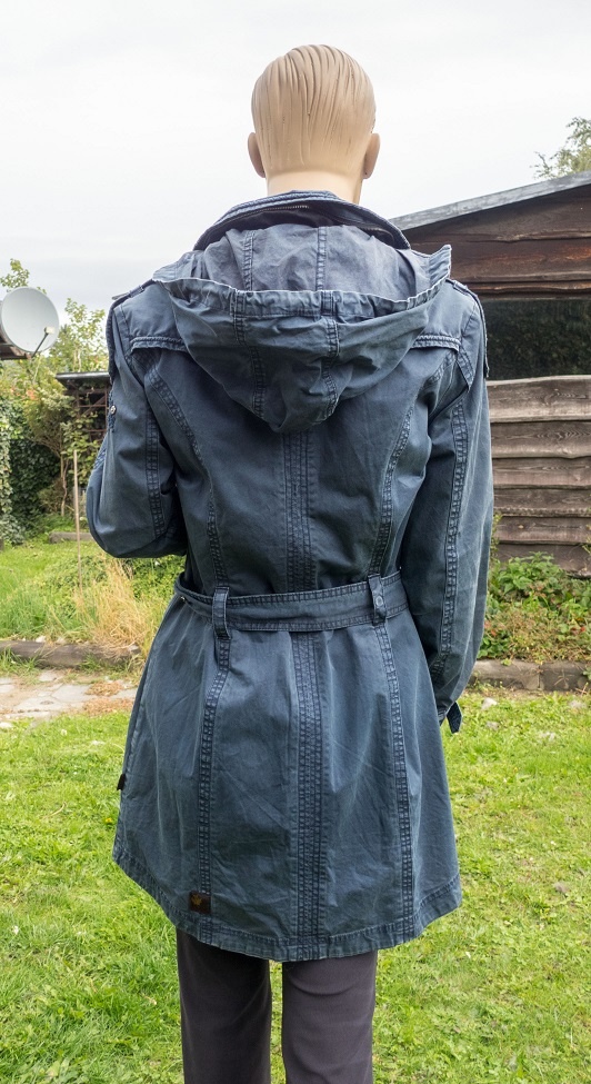 Prechodný modrý kabátik - 7