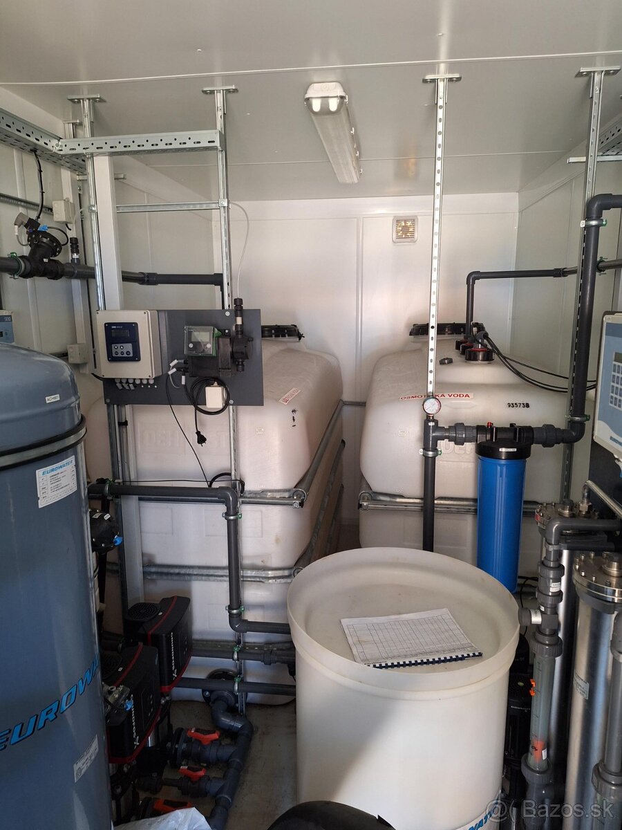 Kontajner s technologiou vyroby osmotickej vody - 7
