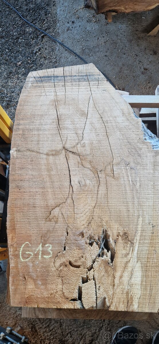 Dubové omietane rezivo 6cm 2 - 7