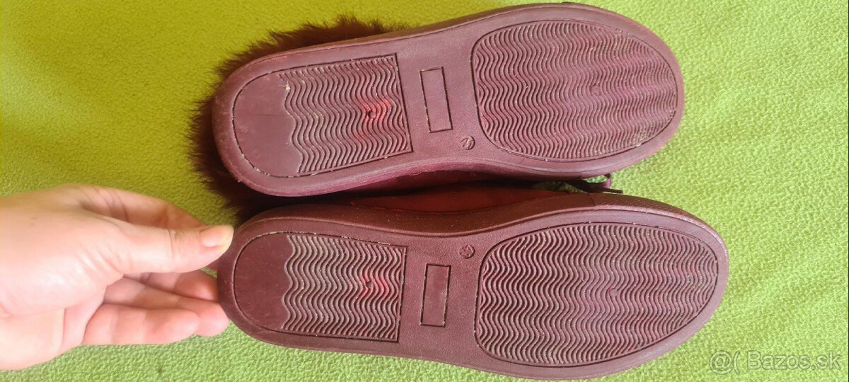 Tenisky zateplené s kožušinkou veľ. 39 - 7