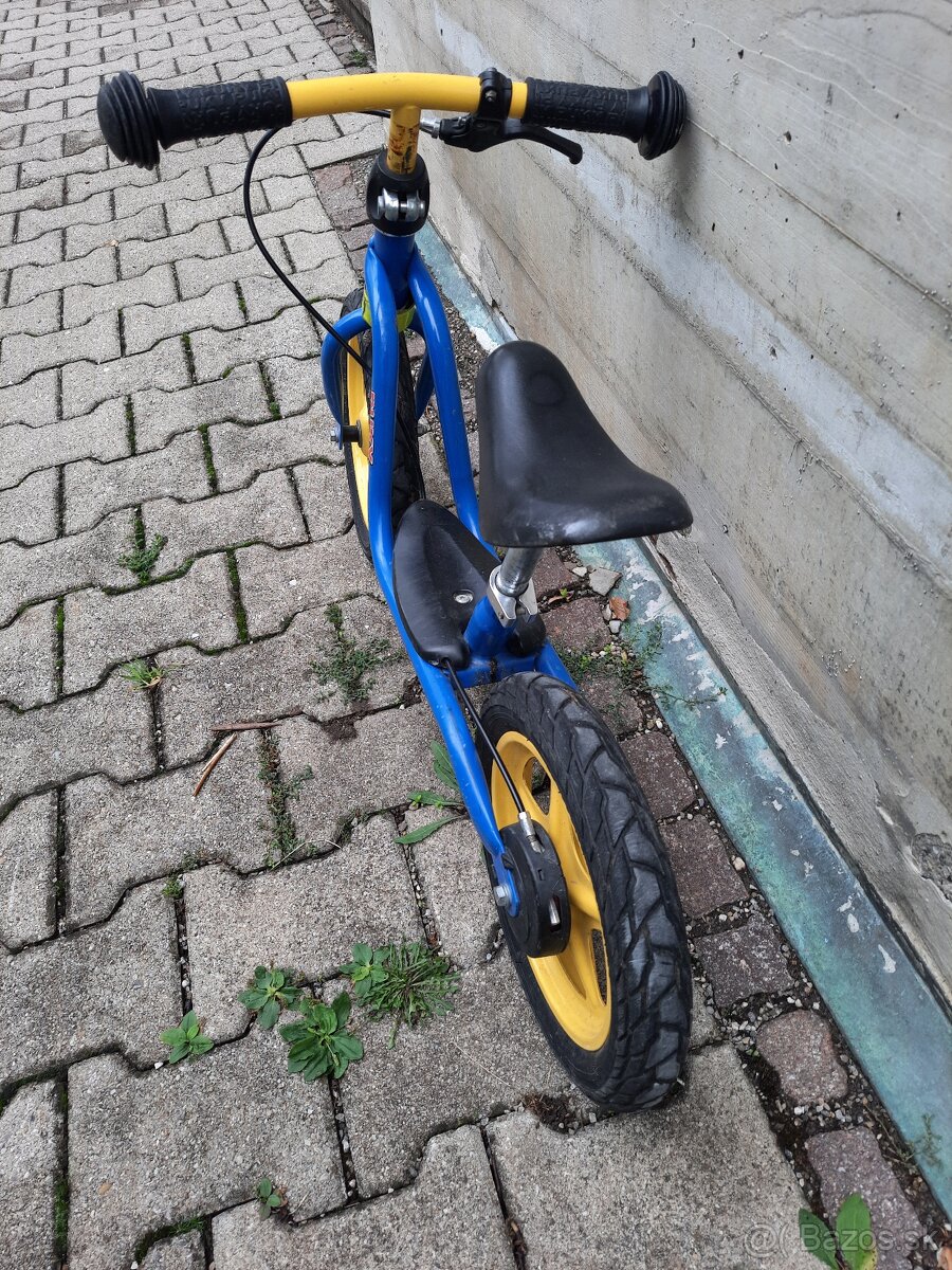 Modré odrážadlo značka PUKY, veľkost 12" - 7