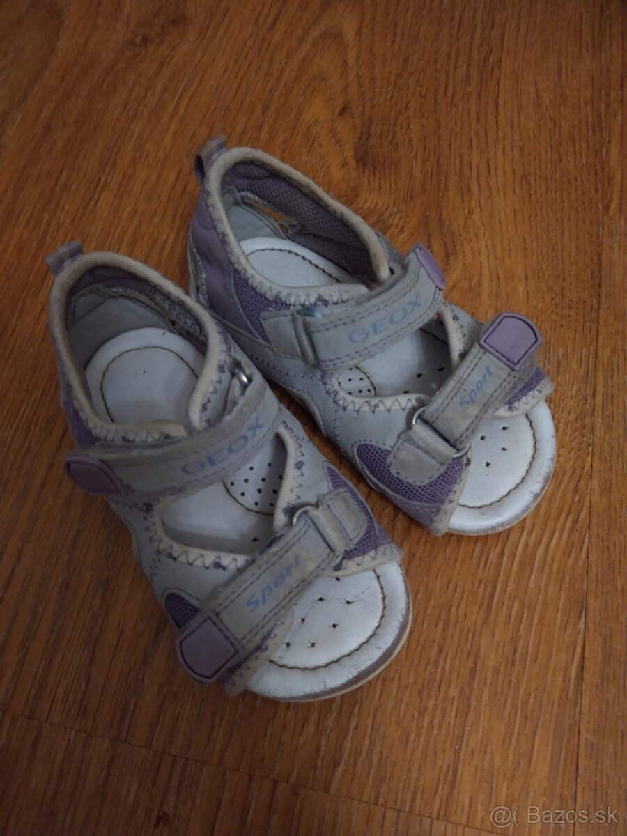 Dievčenské topánky, sandálky č. 21 - 7