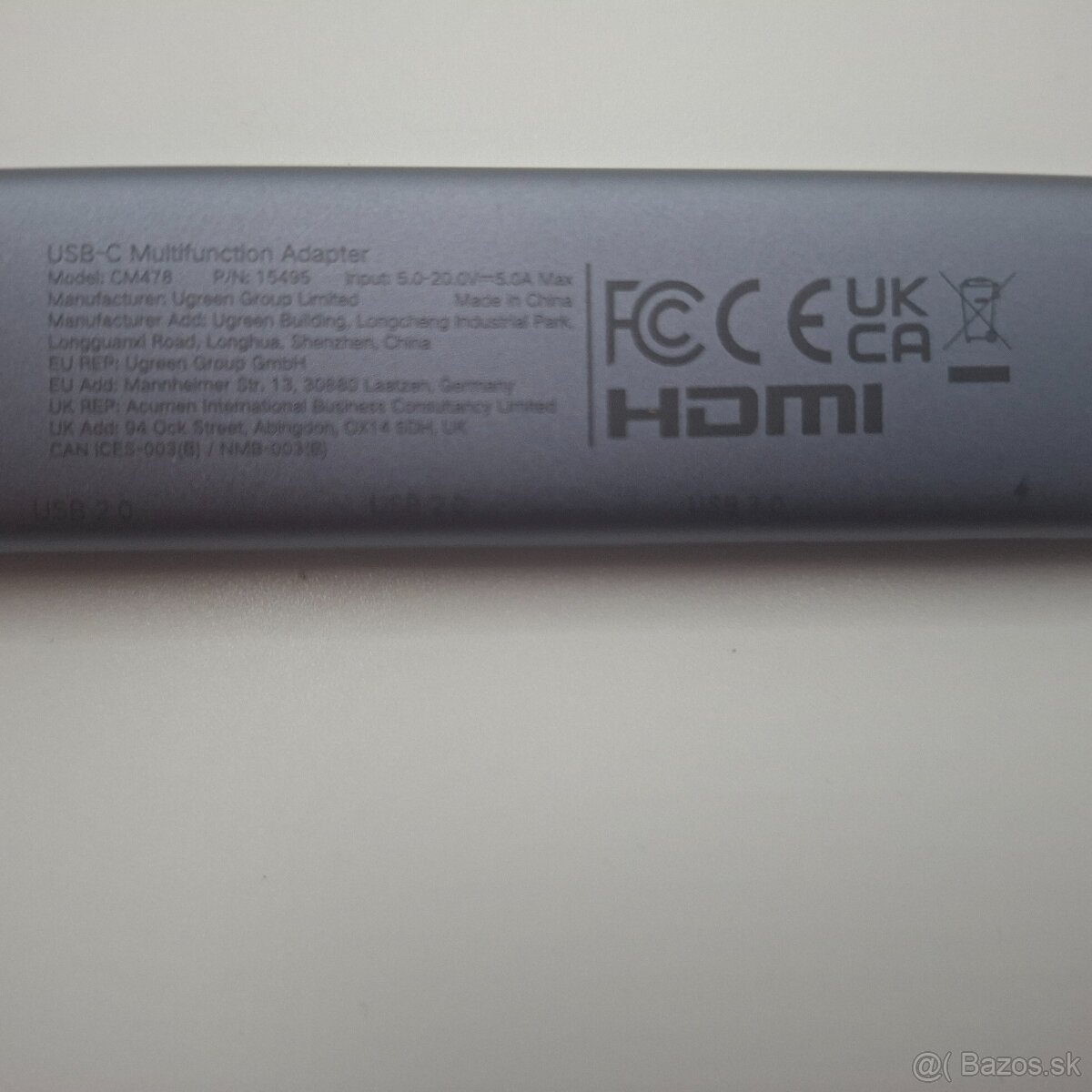 USB-C adaptér UGREEN 5-in1. - 7