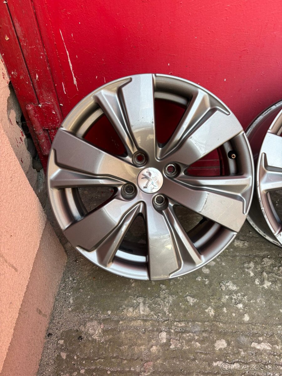PREDÁM:NEMECKÉ DISKY NA PEUGEOT 2008/+PNEUMATIKY - 7