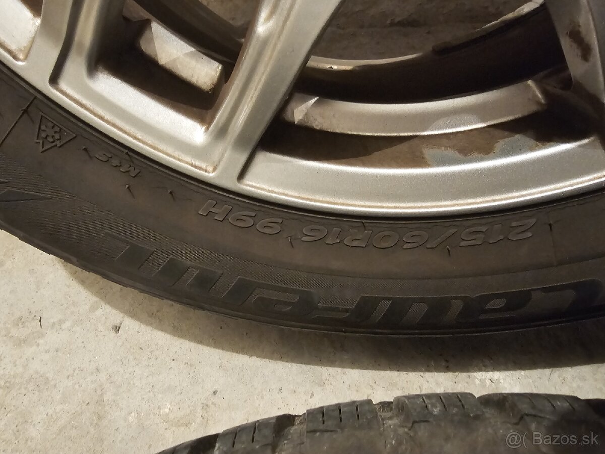 Predám zachovalé elektróny Proline R16 5x114,3 - 7