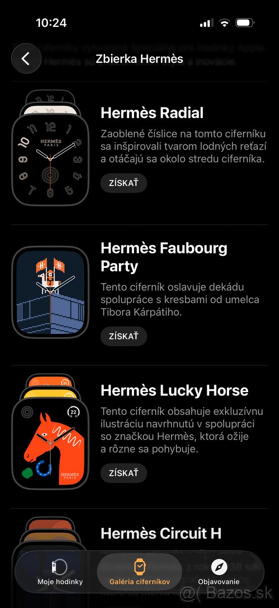 Hermès Apple watch series 8 - 7