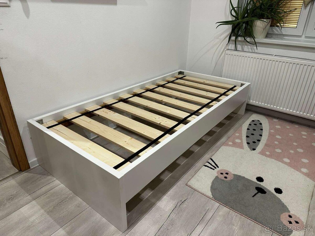 Predám kvalitné pevné jednolôžkové postele- NOVE - 7