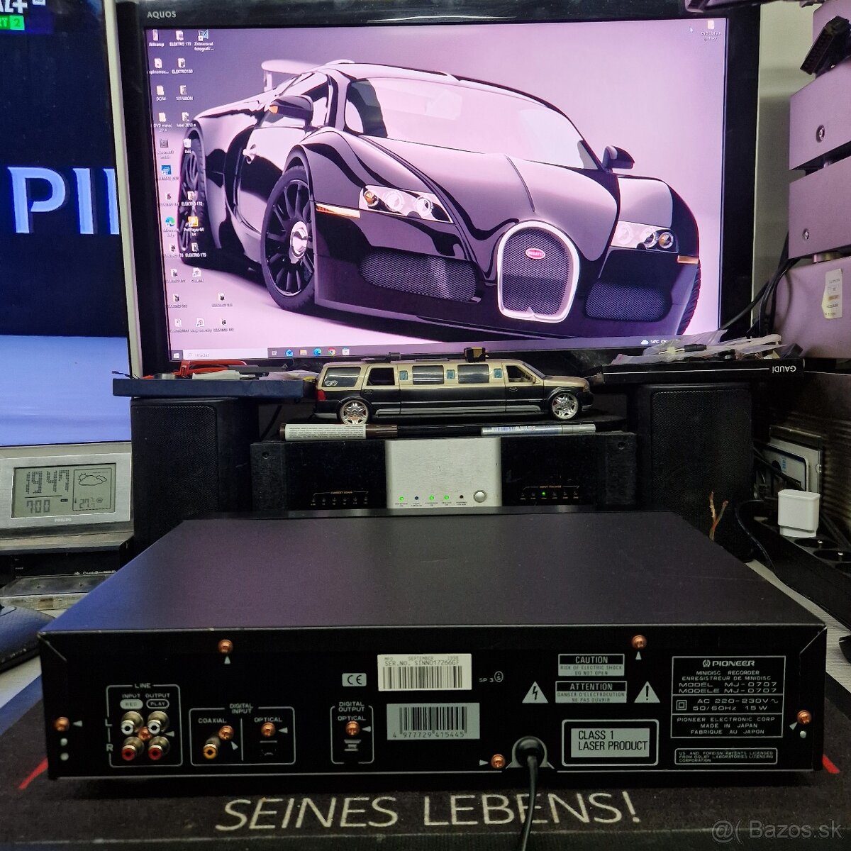 PIONEER MJ-D707...minidisc recorder... - 7