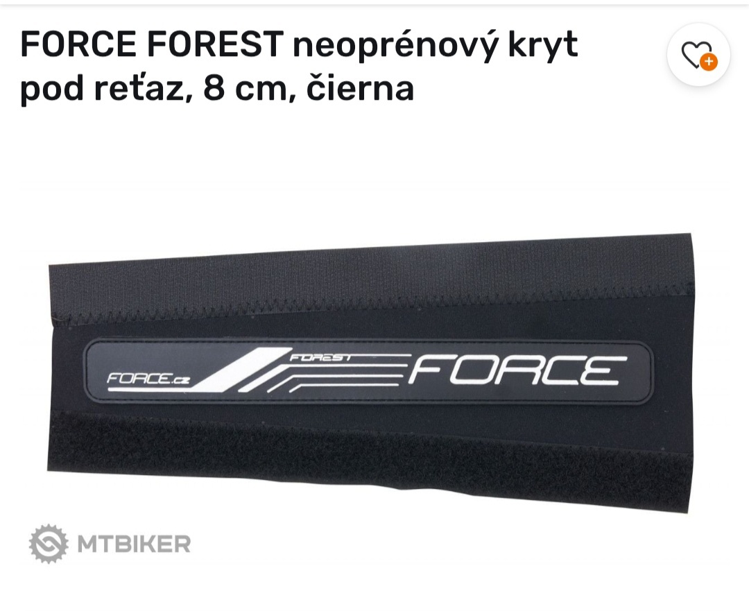 Nový neoprénový kryt pod reťaz Force Forest - 7