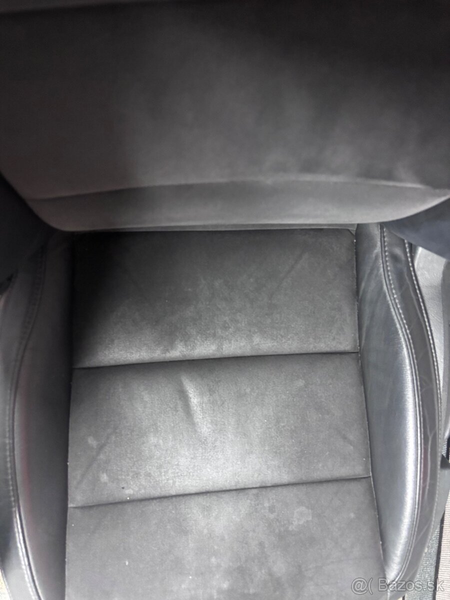 Kožené sedačky s alcantarou - golf 5, octavia 2 - 7