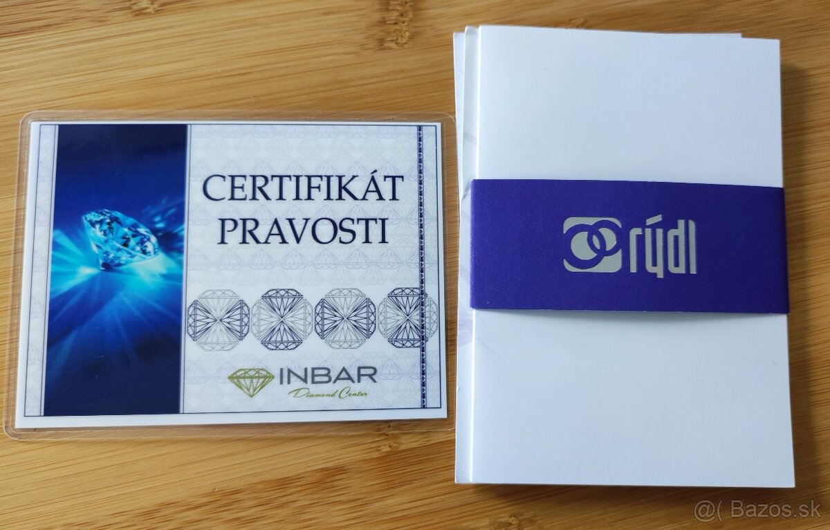 Zásnubný prsteň (Rýdl) s briliantmi - 7