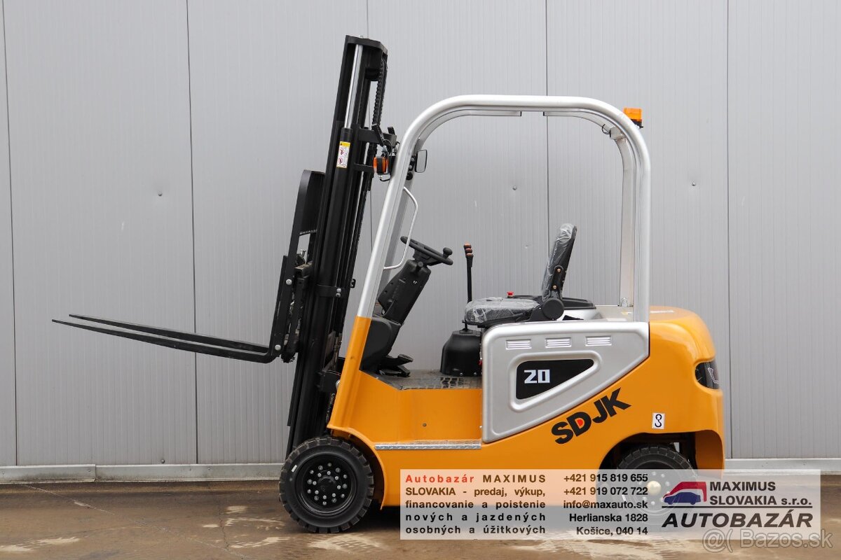 VZV CPD-20 – Elektrický vysokozdvižný vozík - 7