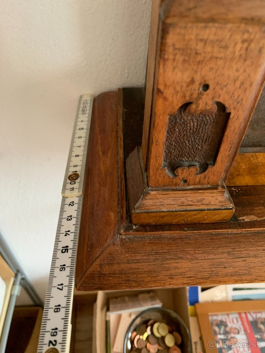 Starožitné nástenné hodiny - Gustav Becker - 7