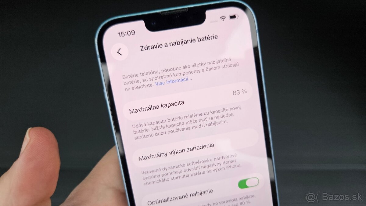 Apple iPhone 14 modrý 256GB - aj vymením - 7