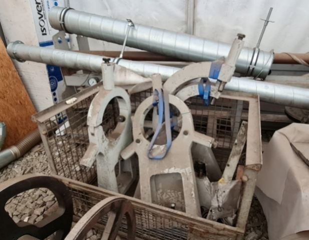 10 m soustruh s použitými lunetami - 7