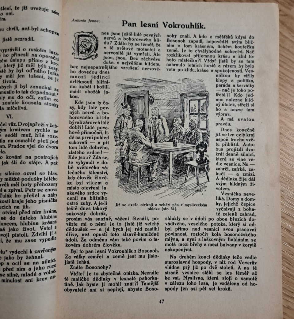 Starožitný milotický kalendár 1934 - 7