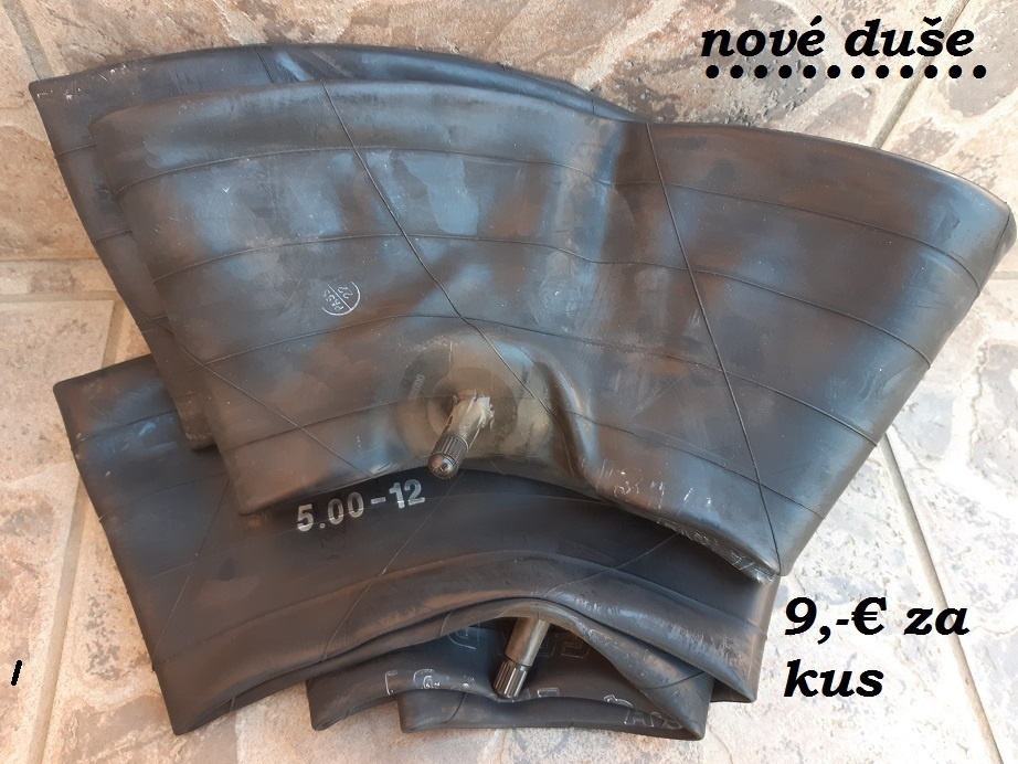 Šípové pneumatiky 5,00-12" a 6,5-12" aj Duše - 7