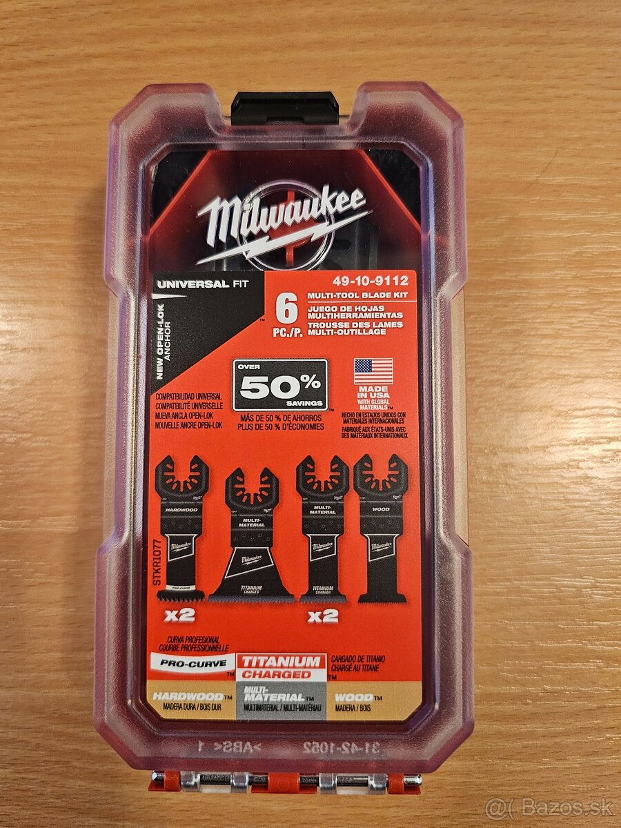 Milwaukee a Diablo nože - 7