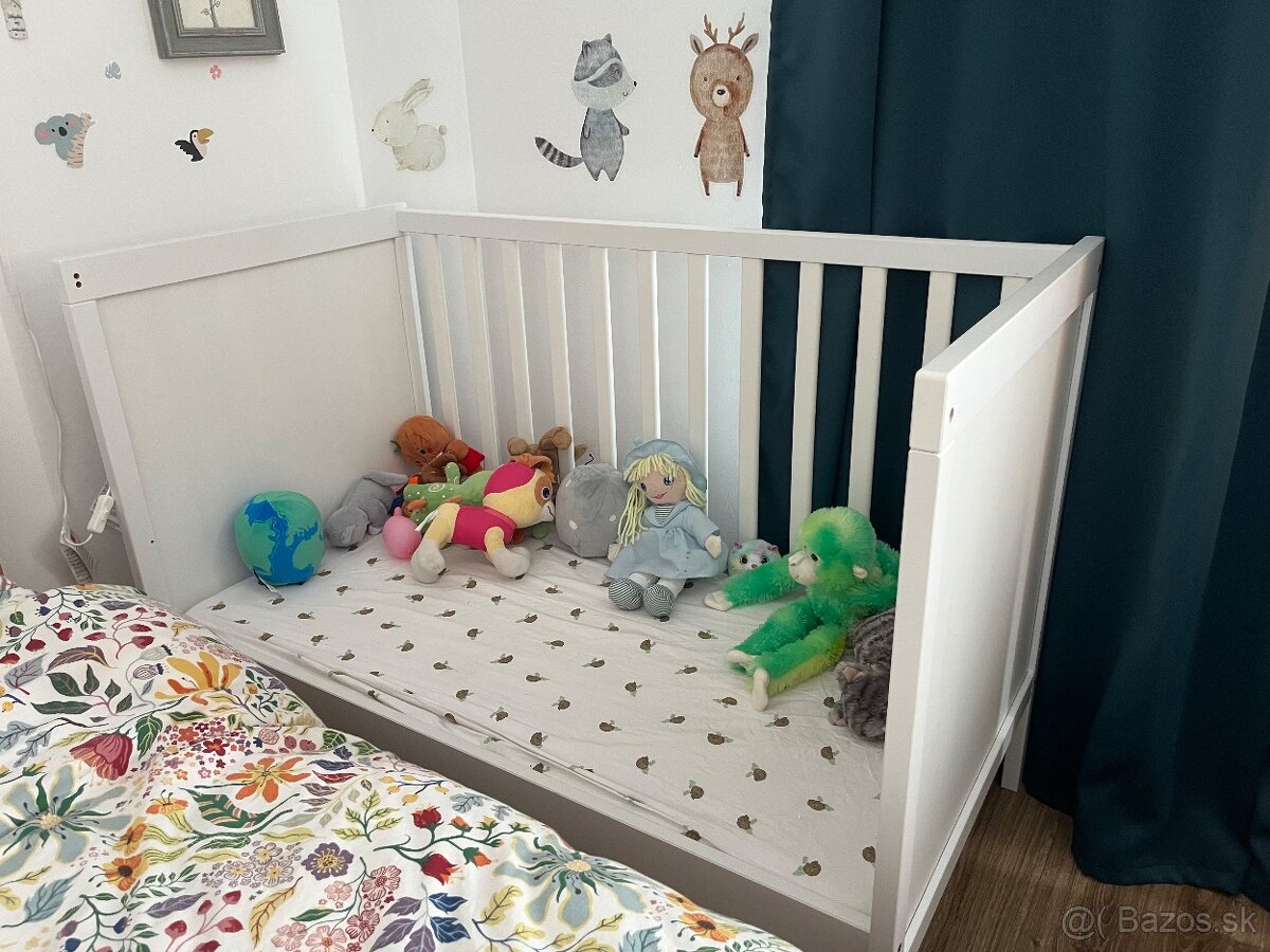 IKEA SUNDVIK detska postielka biela 60x120 - 7