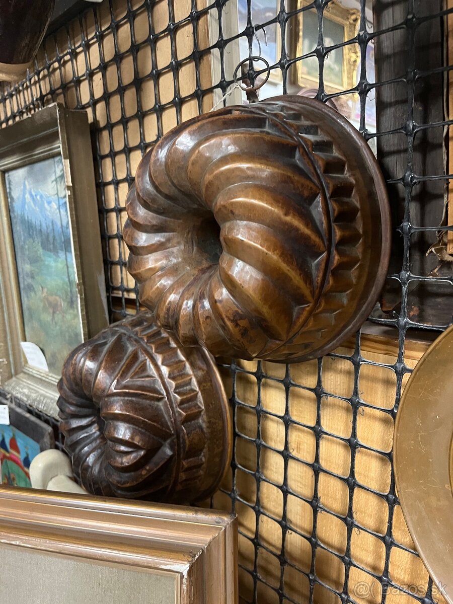 Medené bábovkové formy - 7